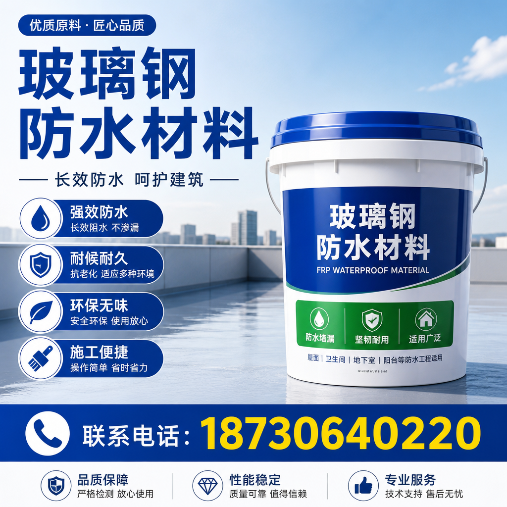 从零开始了解玻璃钢防水材料,新星 入门指南
